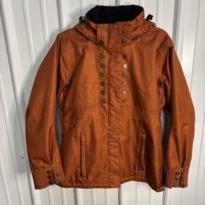 OBERMEYER Sawyer Ski Jacket Ladies Size 8 Burnt Orange NWOT